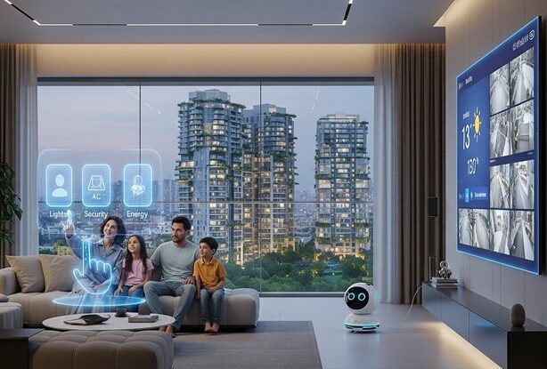 Smart Home Features in a 3BHK Flat in Zirakpur