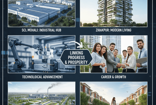 SCL’s ₹4,500 Crore Modernization: A Golden Gateway for Zirakpur Real Estate